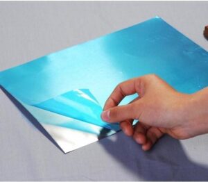 Protection Film (PE) - 1.22m x 100m - Tinted Blue
