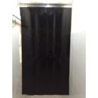 PVC Strips - Black-Smooth 2mm x 200mm x 50mtr