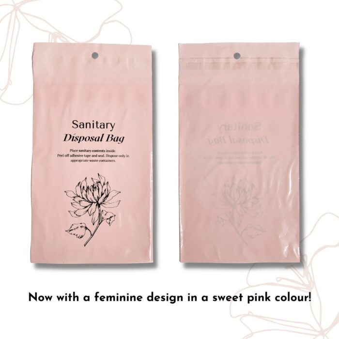 Sanitary Disposal Bag Peel-N-Seal