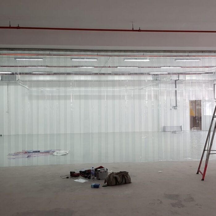 PVC Strips - Clear-Flat Standard 200mm & 300mm