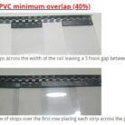 PVC Strips Door Curtain - (DIY)