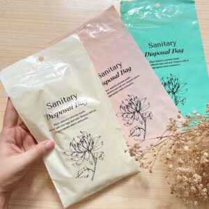 Sanitary Disposal Bag Peel-N-Seal