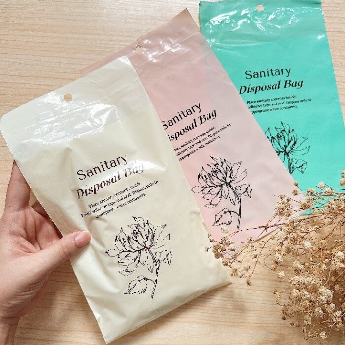 Sanitary Disposal Bag Peel-N-Seal